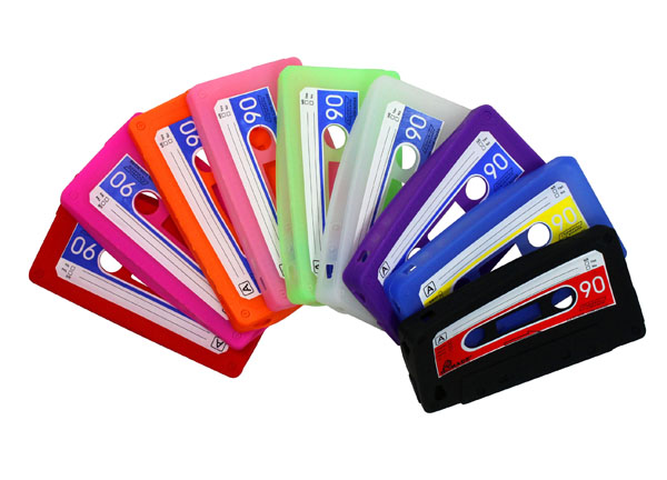 Case Fita Cassete para iPhone 4 4G