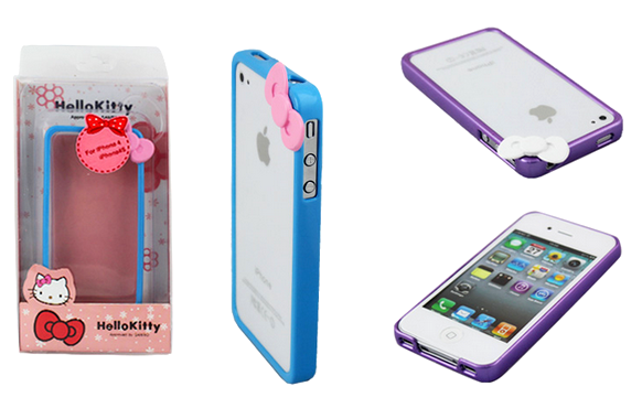 Frame Hello Kitty para iPhone 4 4G